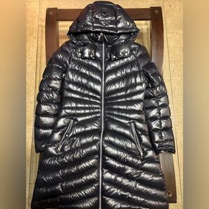 Mackage Shiny Black Puffer Down Coat